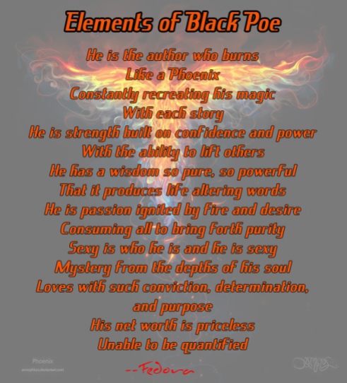 Elements of Black Poe by Fedora
